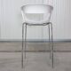 Kicca Stool High Stool from Kastel in White plastic