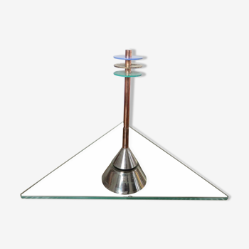 Centerpiece, triangular top, 80s