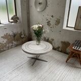 Table basse Heinz Lilienthal mosaïque marbre