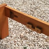 Single bed or pine bench by Roland Haeusler for Regain 1970s