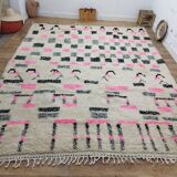 Azilal Berber rug in handmade wool 326 X 250 CM