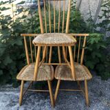 Chairs designed by Arno Lambrecht for WK Möbel, 1950s