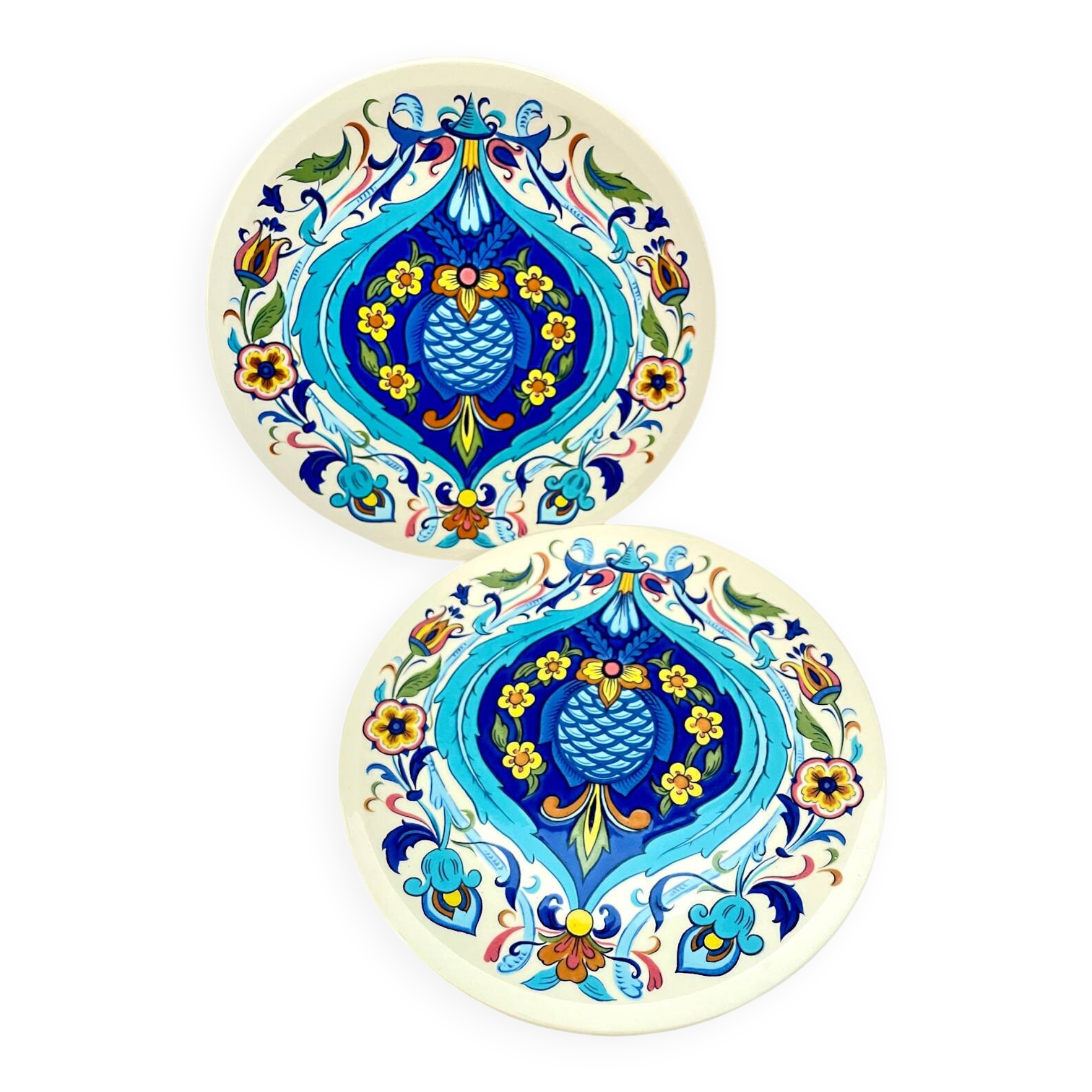 Two Izmir dessert plates, Villeroy & Boch