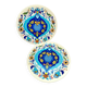 Two Izmir dessert plates, Villeroy & Boch