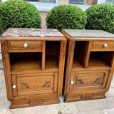 Art deco bedside tables