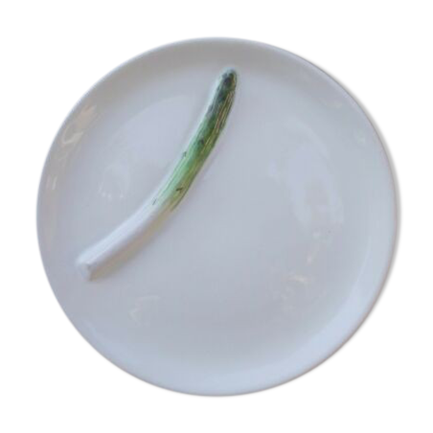 Trompe l'oeil plate Paulette Quinson Vallauris