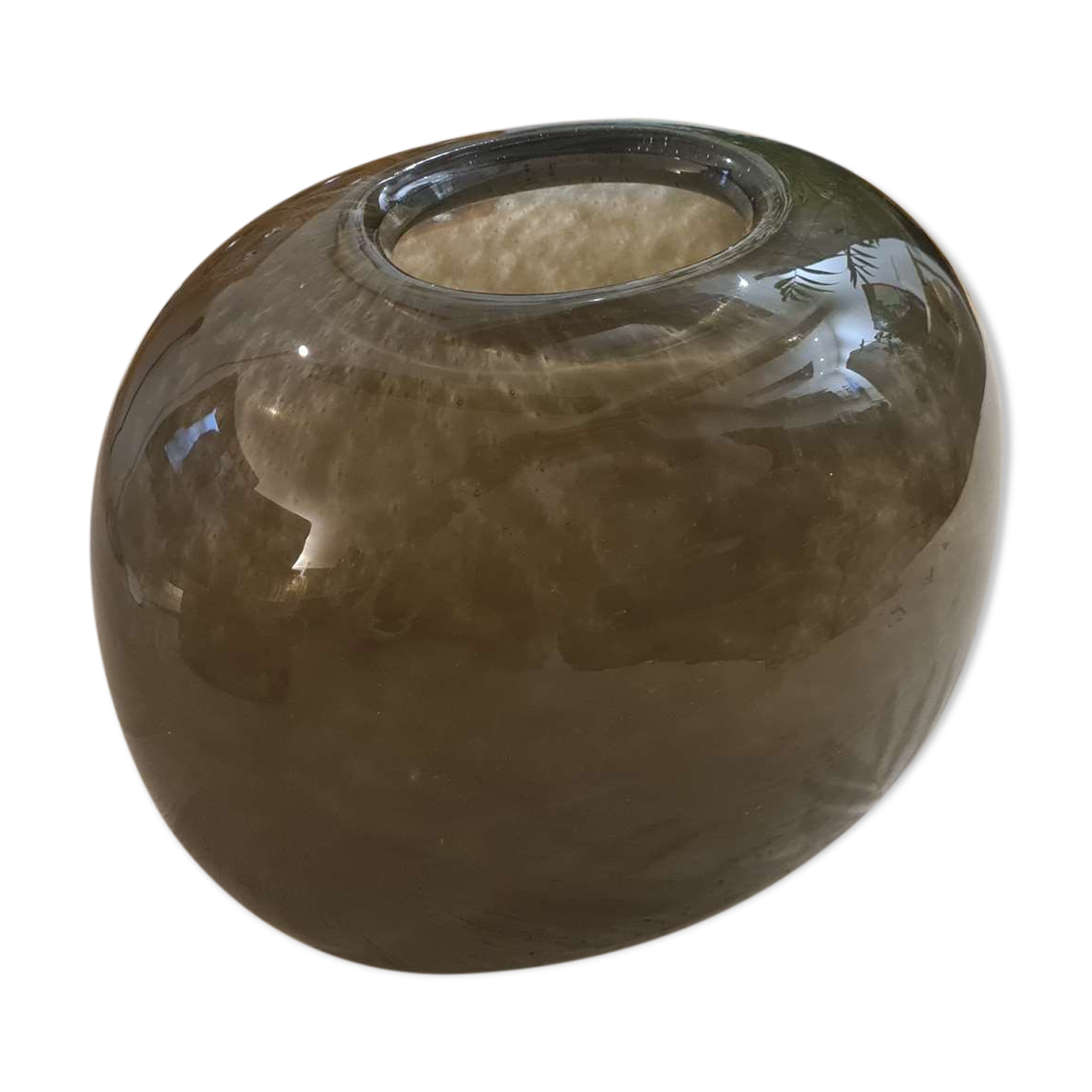 Luxury vase - signature Henry Dean 1980