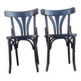 Pair of Fischel bistro chairs