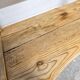 Table d'appoint en bois brut