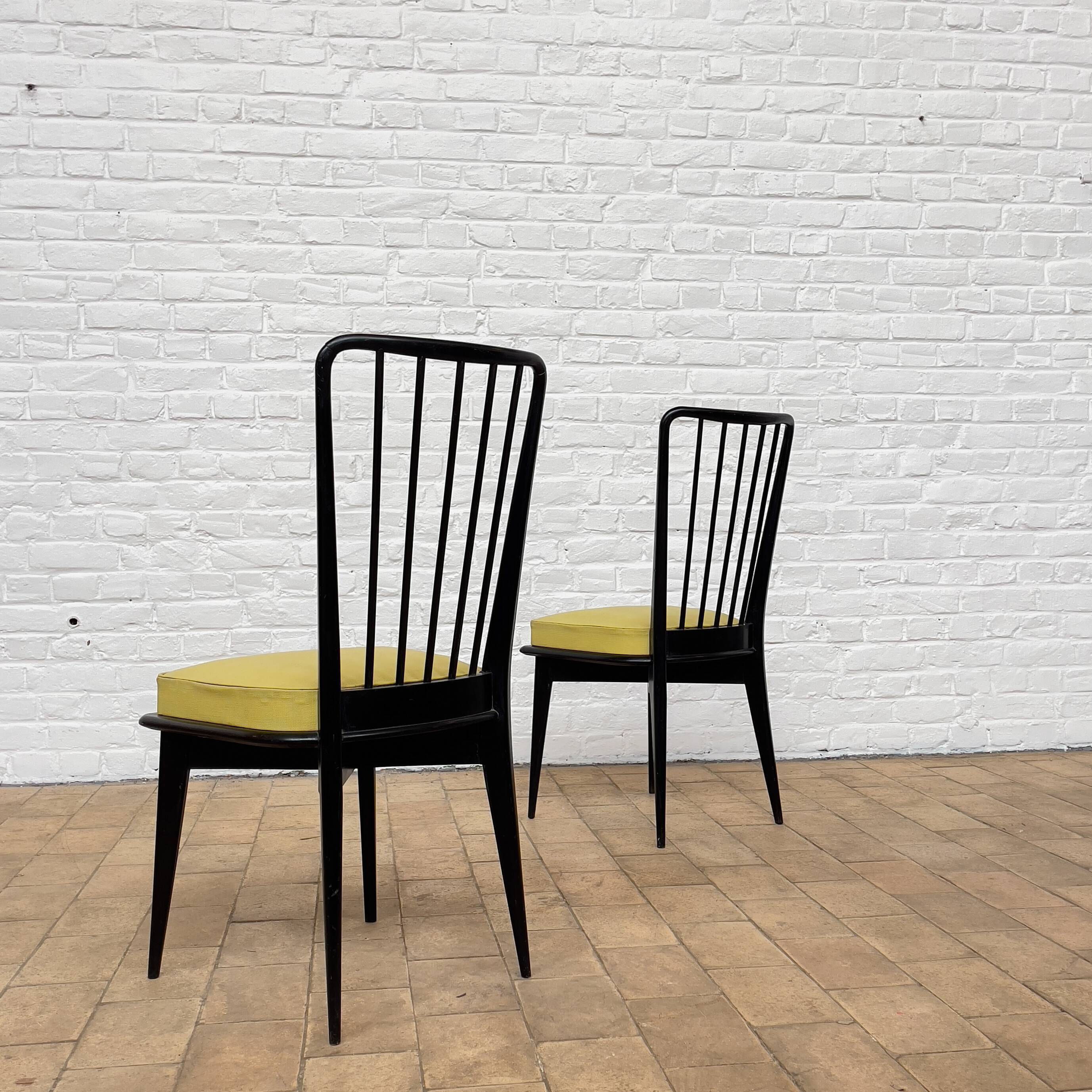 Pair of charles Ramos chairs 1960