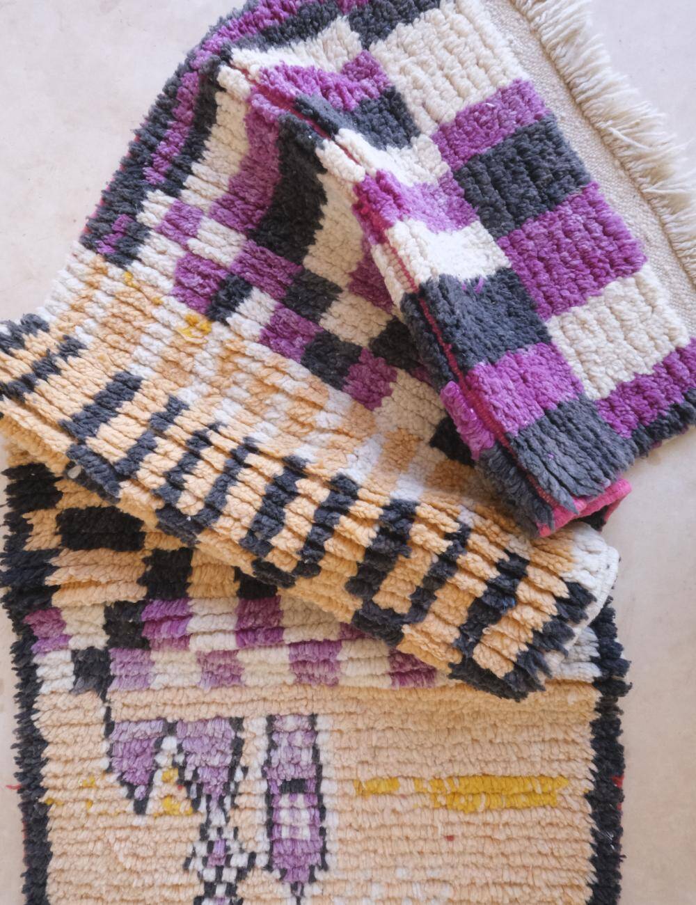 Berber Runner Rug - 294 x 74 cm