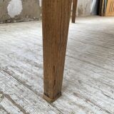 19th century oak farmhouse table 270cm with extensions