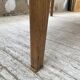 Table de ferme XIXème chêne 270cm avec allonges