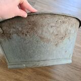 Old zinc basin diameter 44 cm