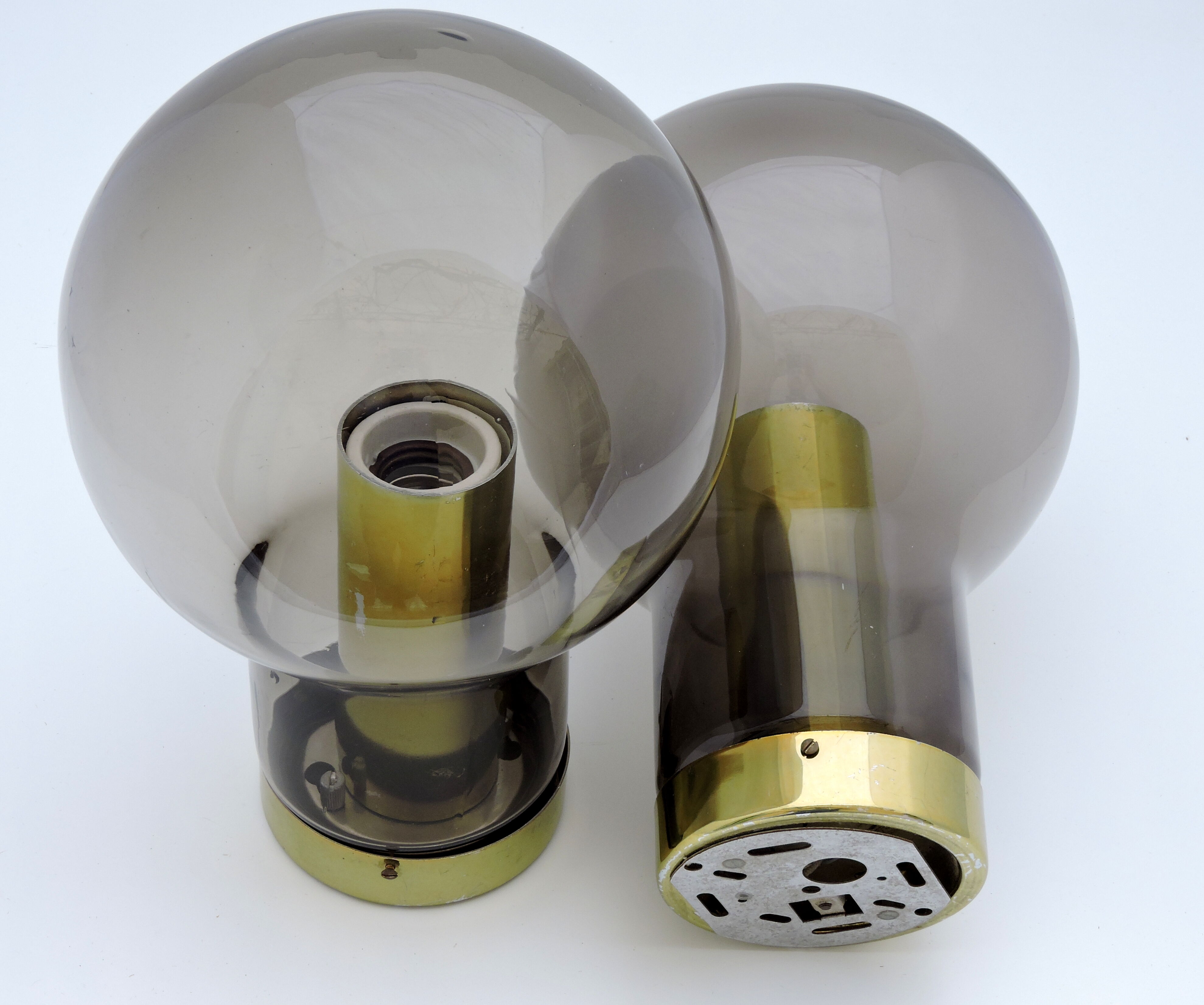 Pair of vintage Dutch ceiling lights by Raak 36 cm