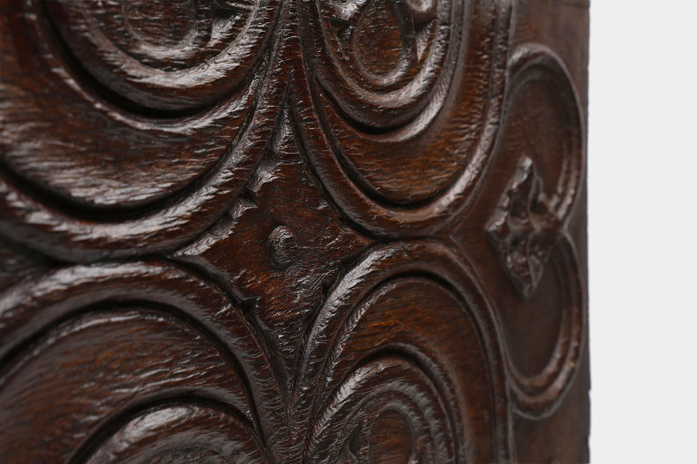 16th Century Hand-Crafted Gothic Panel in Oak, Belgium