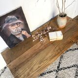 farmhouse coffee table with drawer