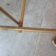 Desserte roulante vintage porte vinyle