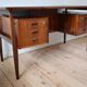 Rosewood Desk By Gunnar Nielsen For Tibergaard, 1960s.