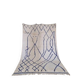 Beni Ouarain rug – Graphic elegance in natural wool