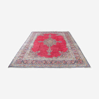 Kachan handmade ancient Persian oriental rug 3.50 x 2.70