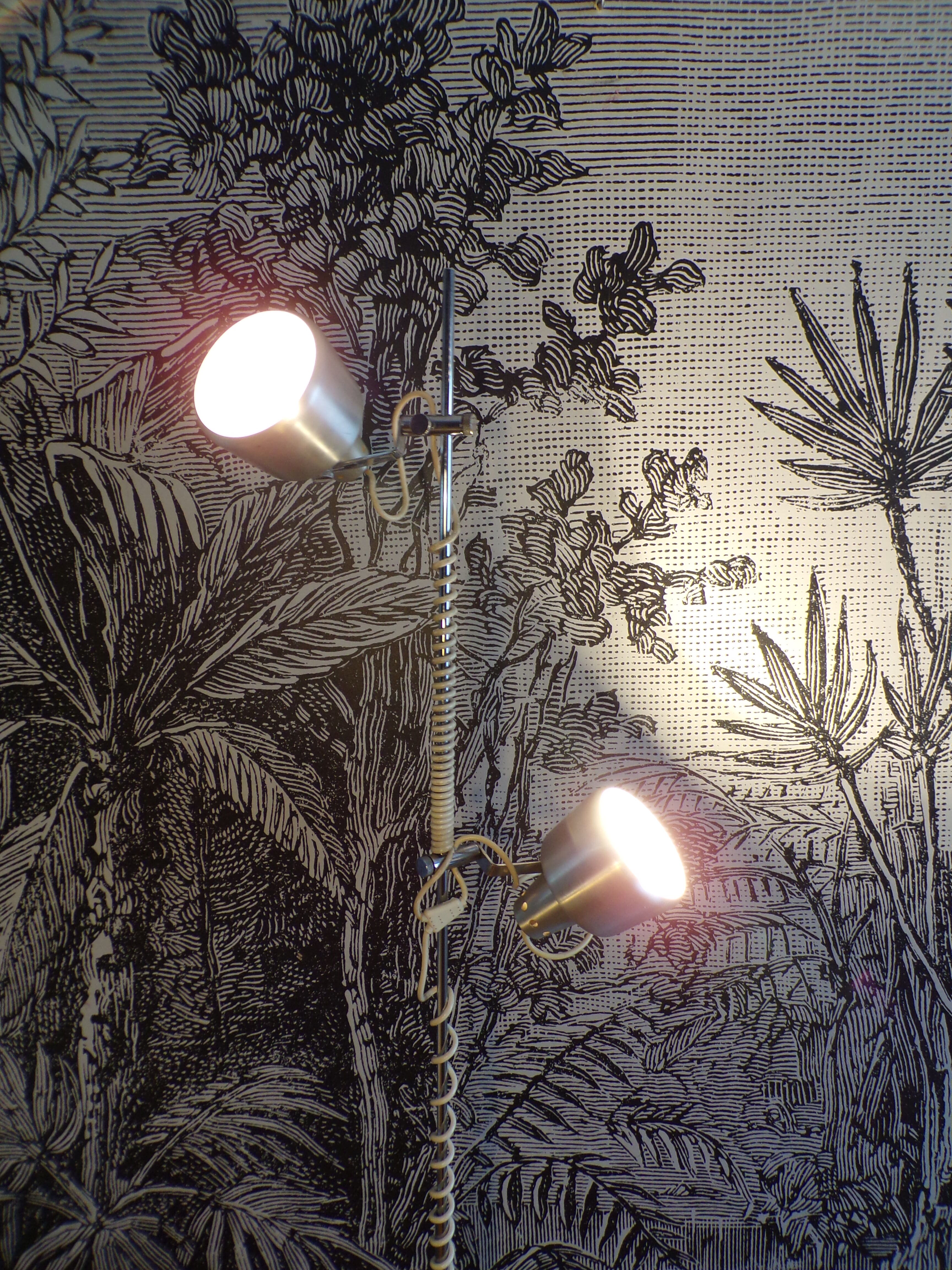 Lampadaire 1970 2 feux