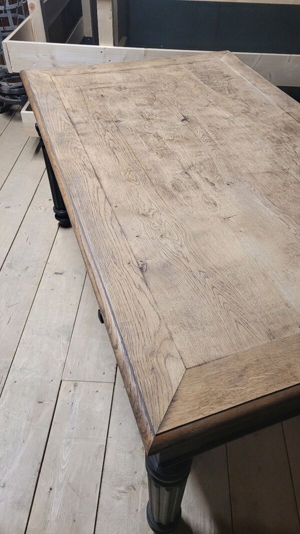 Bureau de notaire louis Philippe en chêne époque 1900 -1m49