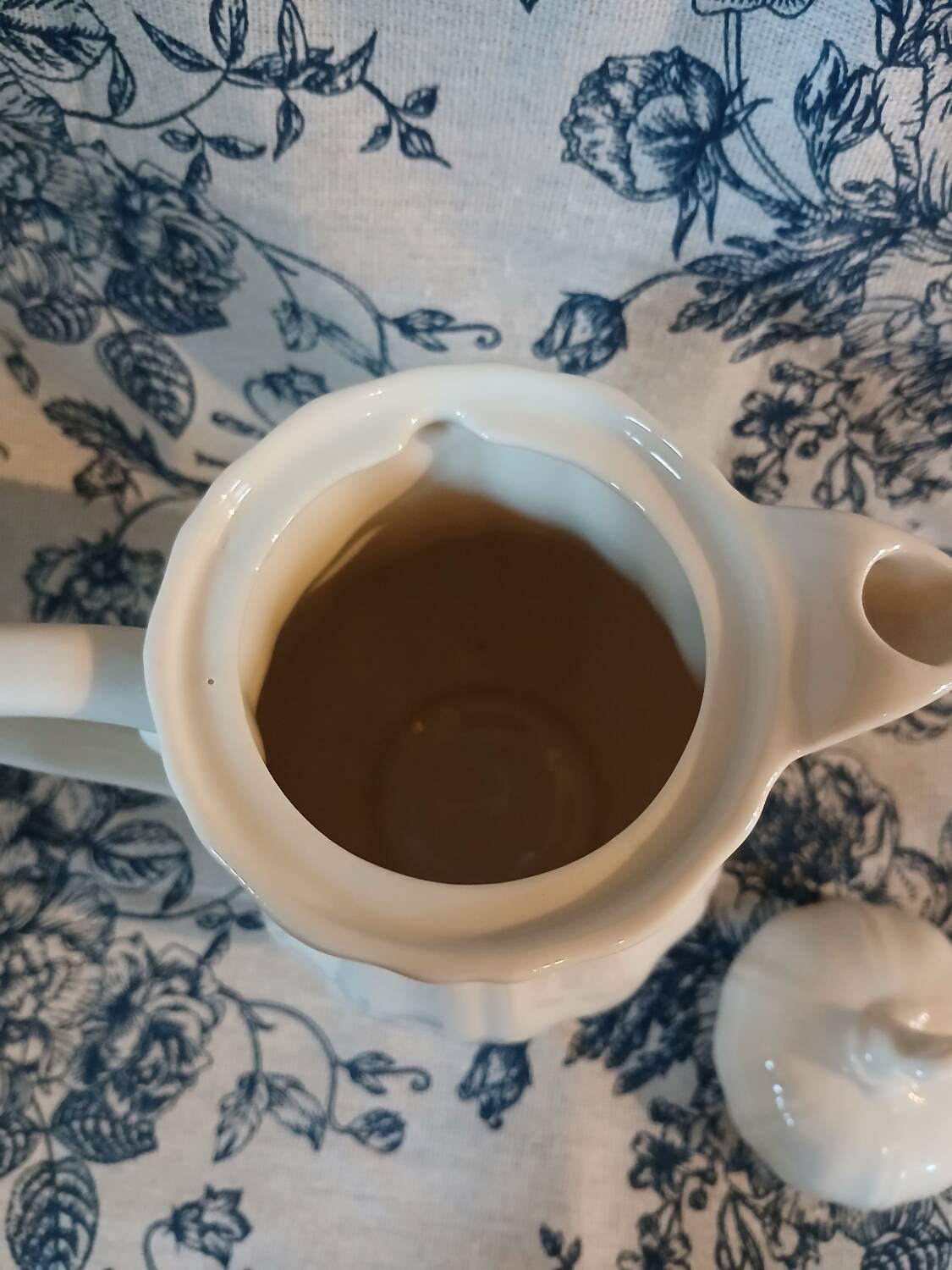 Small antique teapot