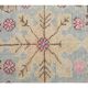 Vintage Turkish Oushak Handmade Wool Rug 123x219