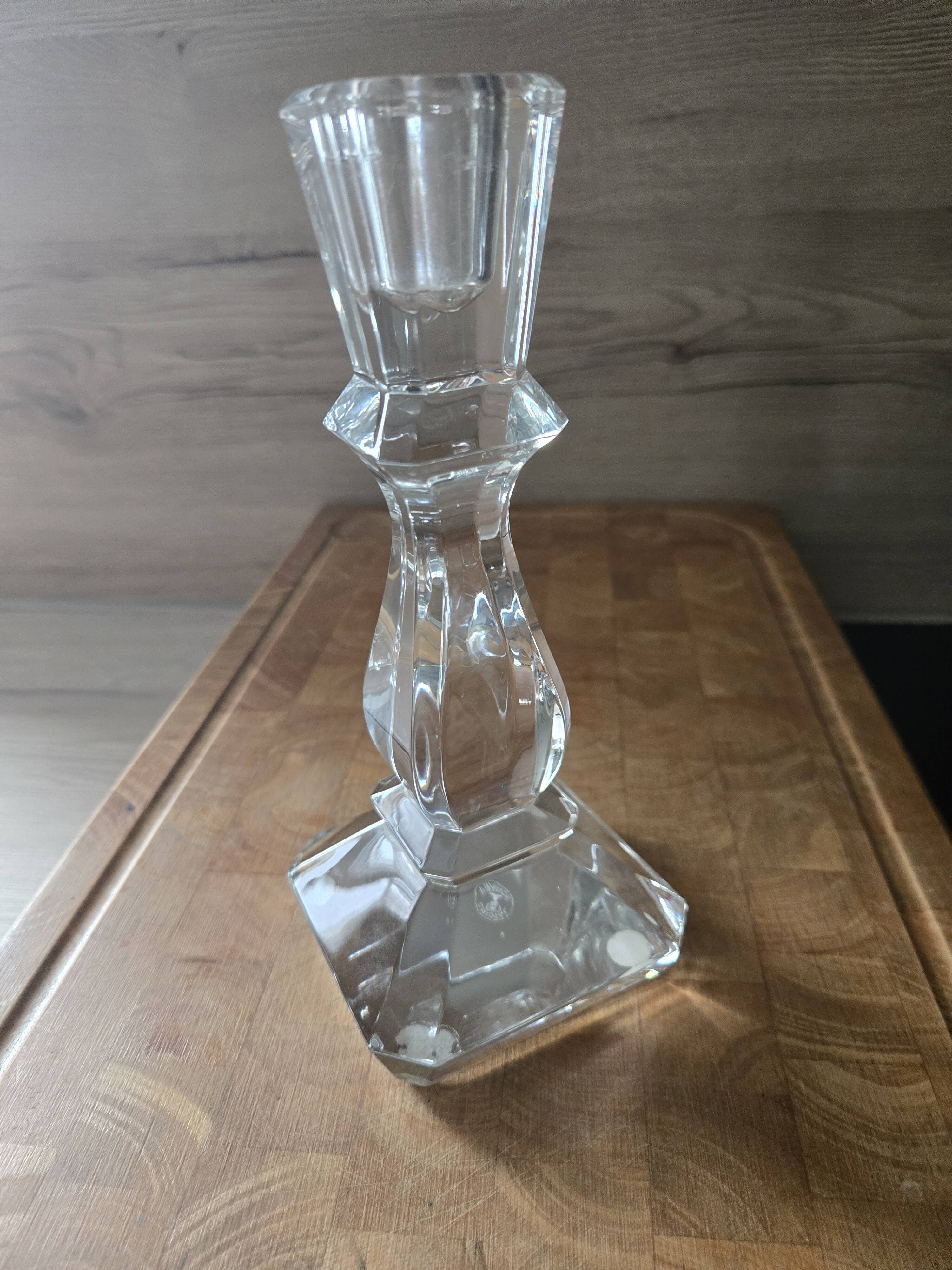 Crystal candleholder