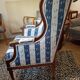 Fauteuil Bergère à oreilles, style Louis XVI