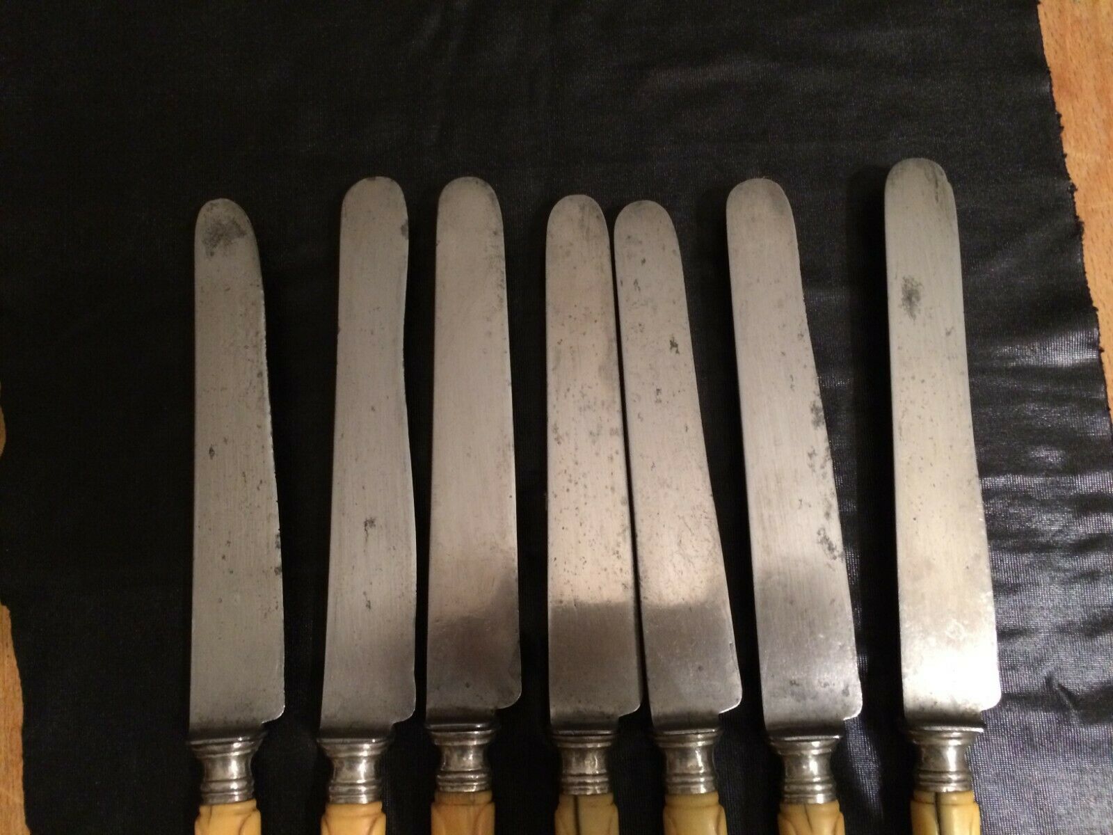 Lot de 7 couteaux lame en acier