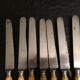 Lot de 7 couteaux lame en acier