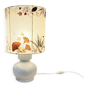 Pied de Lampe vintage - blanche