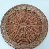 Set 5 wicker trays