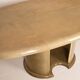 Angelo Mazzola parchment table produced by Ar.Vi Salpol