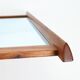 Mid-century teak mirror / Danish modern design / 1960s