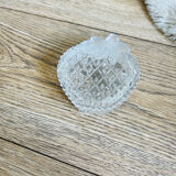 Coupelle forme fraise cristal