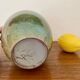 Antique handmade ceramic vase