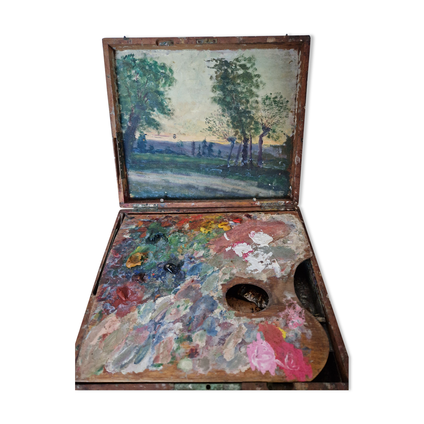 Painted box