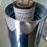 Ceiling or wall light in chromed metal and glass (Motoko Ishii for Staff