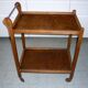 Wooden trolley on wheels 1960