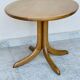 Table basse oval en teck