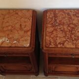 Pair of art deco nightstands