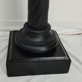 Blackened wooden column early twentieth century