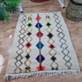 Handmade wool Berber rug 150 x 100 CM