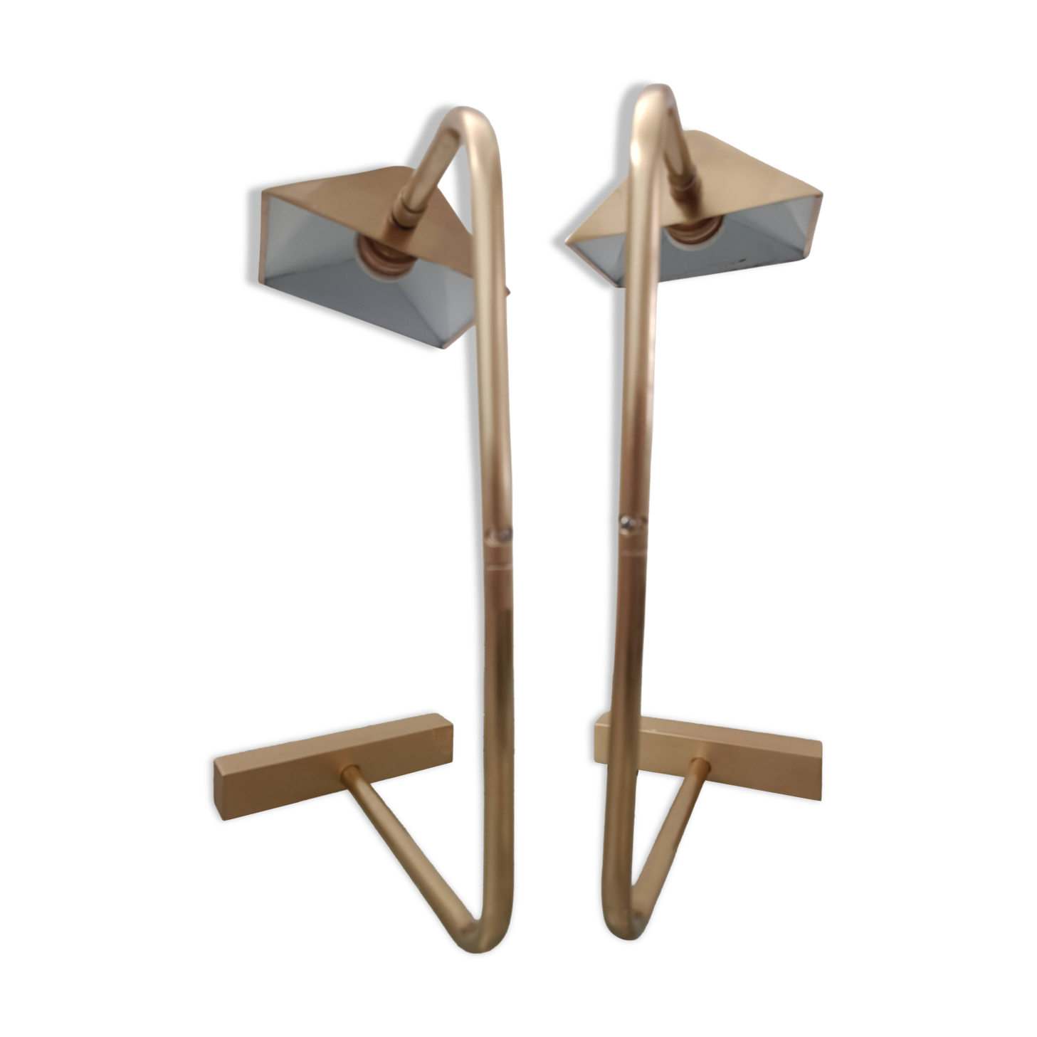 Paire de lampes contrepoids par Cedric Hartman 1960