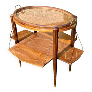 table à thé en noyer