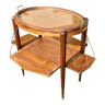 Art deco walnut tea table