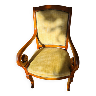 Louis Philippe style stock seat